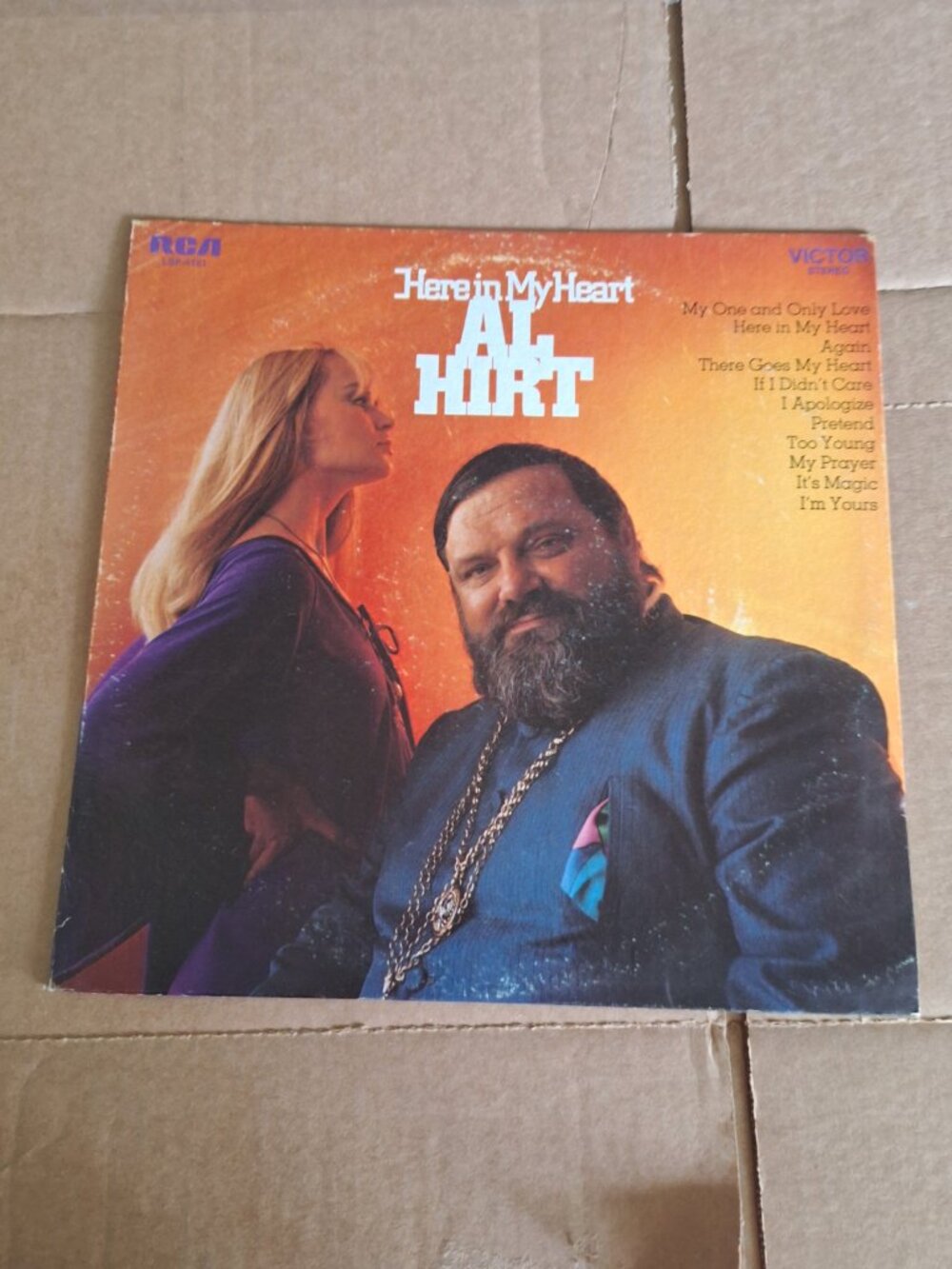 Al Hirt here in my heart lp record
